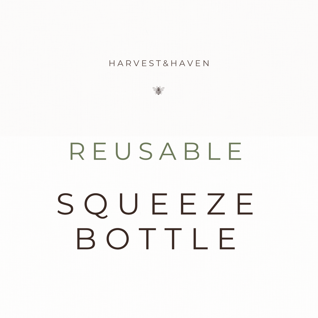 Reusable Honey Squeeze Bottle