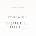 Reusable Honey Squeeze Bottle