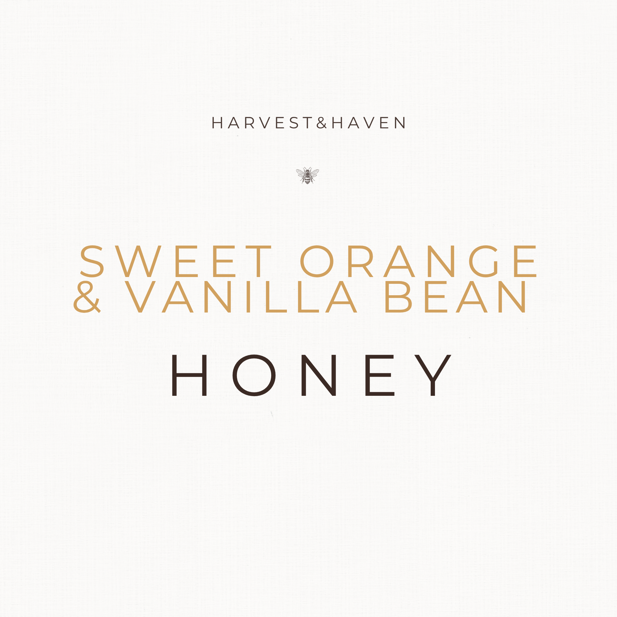 Sweet Orange & Vanilla Bean Honey