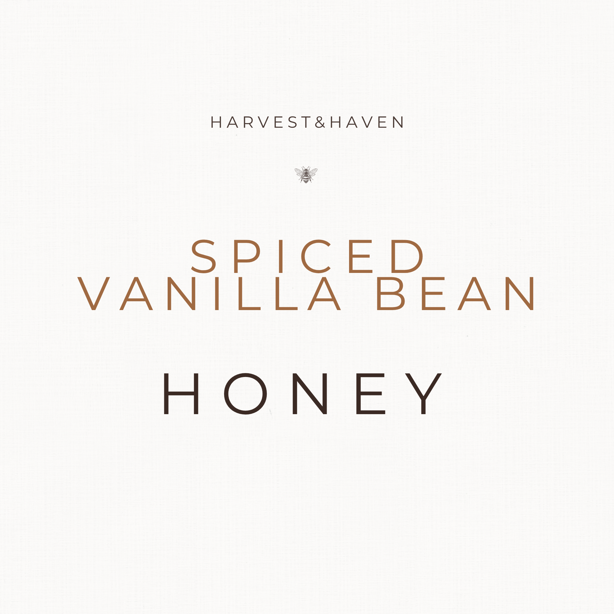 Spiced Vanilla Bean Honey